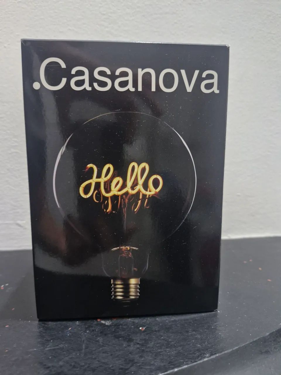 Lâmpada Decorativa Casanova Hello