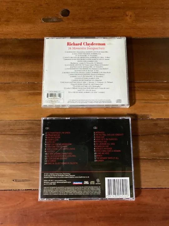 Richard Clayderman - Lote c/ 3 CDS - Foto 3