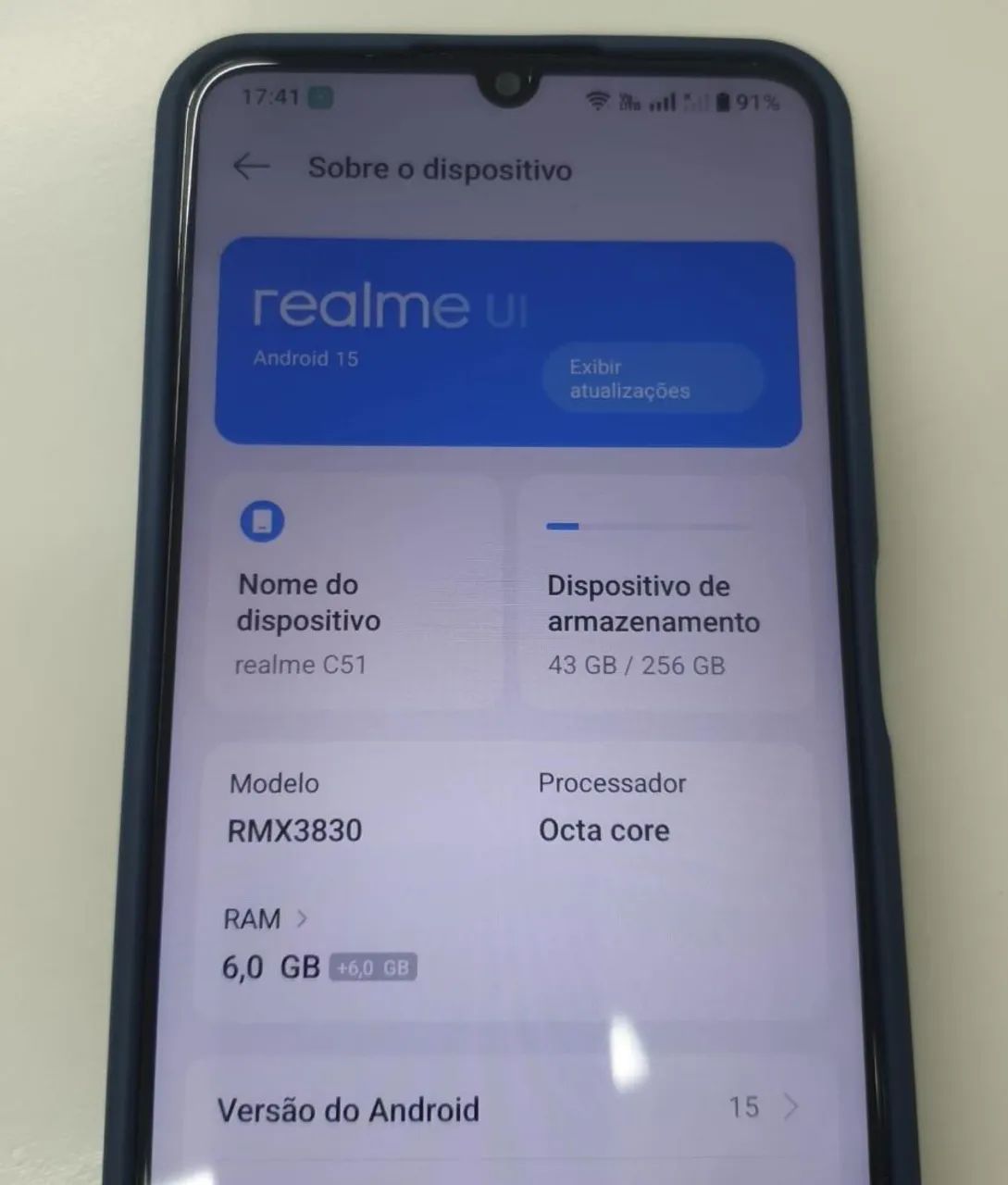 Realme C51 256Gb Azul 12Bg RAM Android 15 - Foto 3
