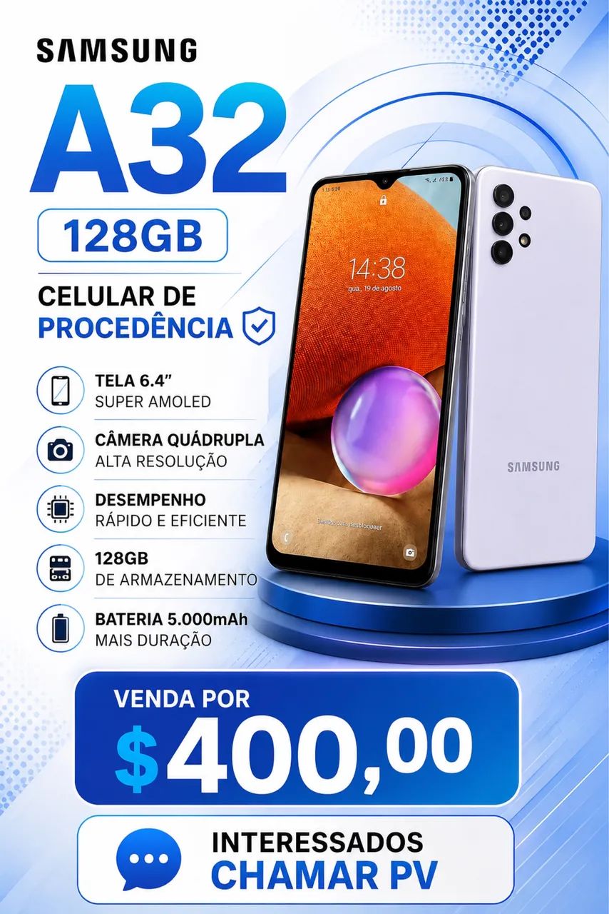 Celular galaxy A 32