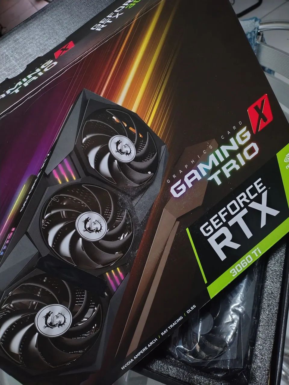 MSI RTX 3060 ti com caixa  - Foto 4