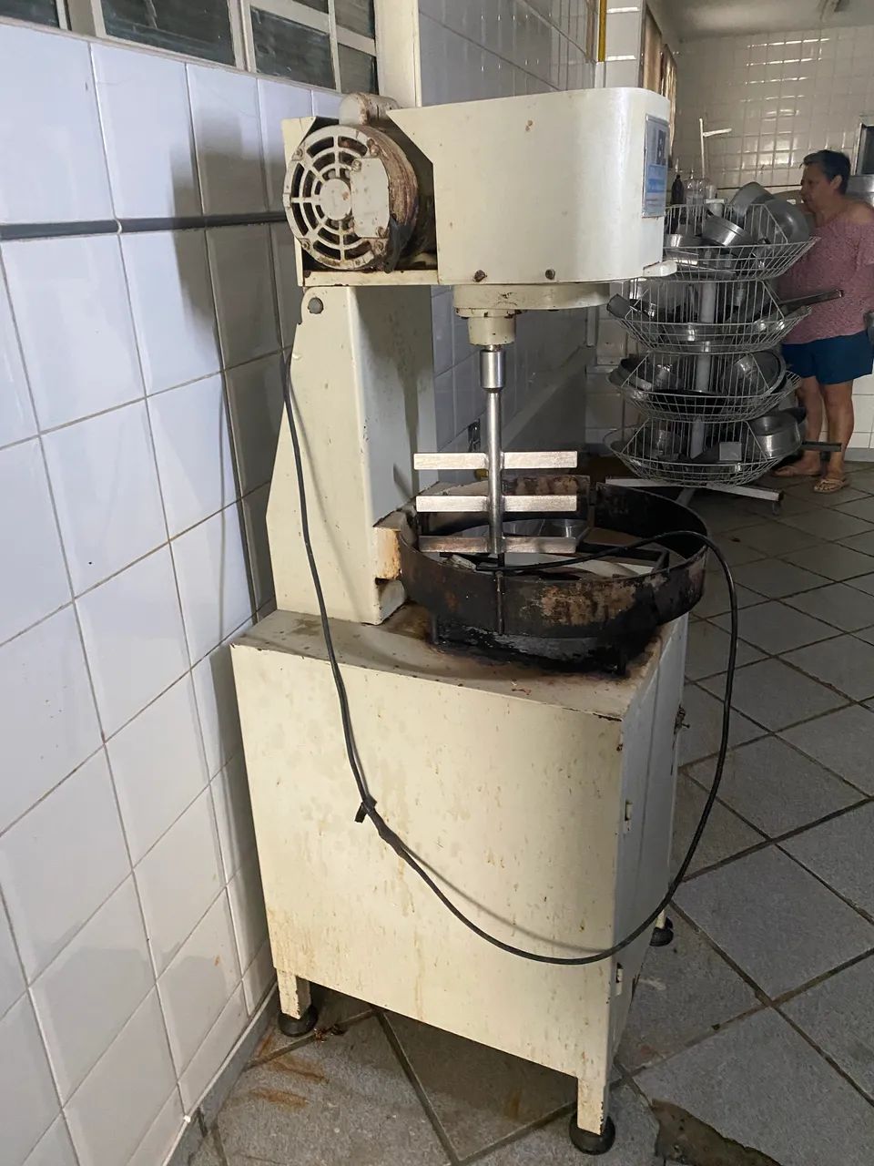 Masseira Aquecida Industrial para Panificação