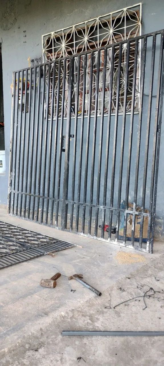 Uma grade para garagem  - Foto 4