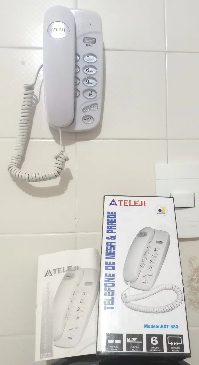 Telefone de Mesa e Parede
