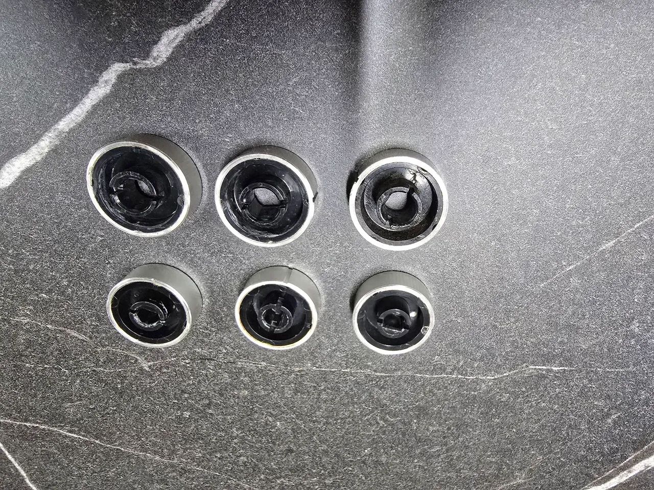 Receiver Marants 2226b jogo de Knobs da tonalidade Grave, médio e Agudo  - Foto 3