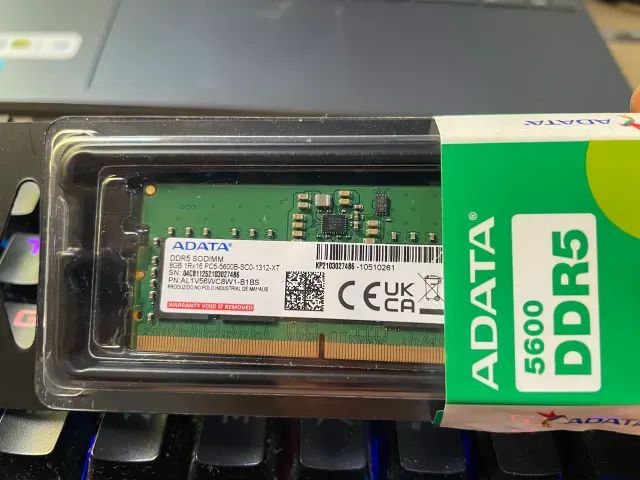 ADATA Memória notebook RAM 8GB DDR5 5600 Original