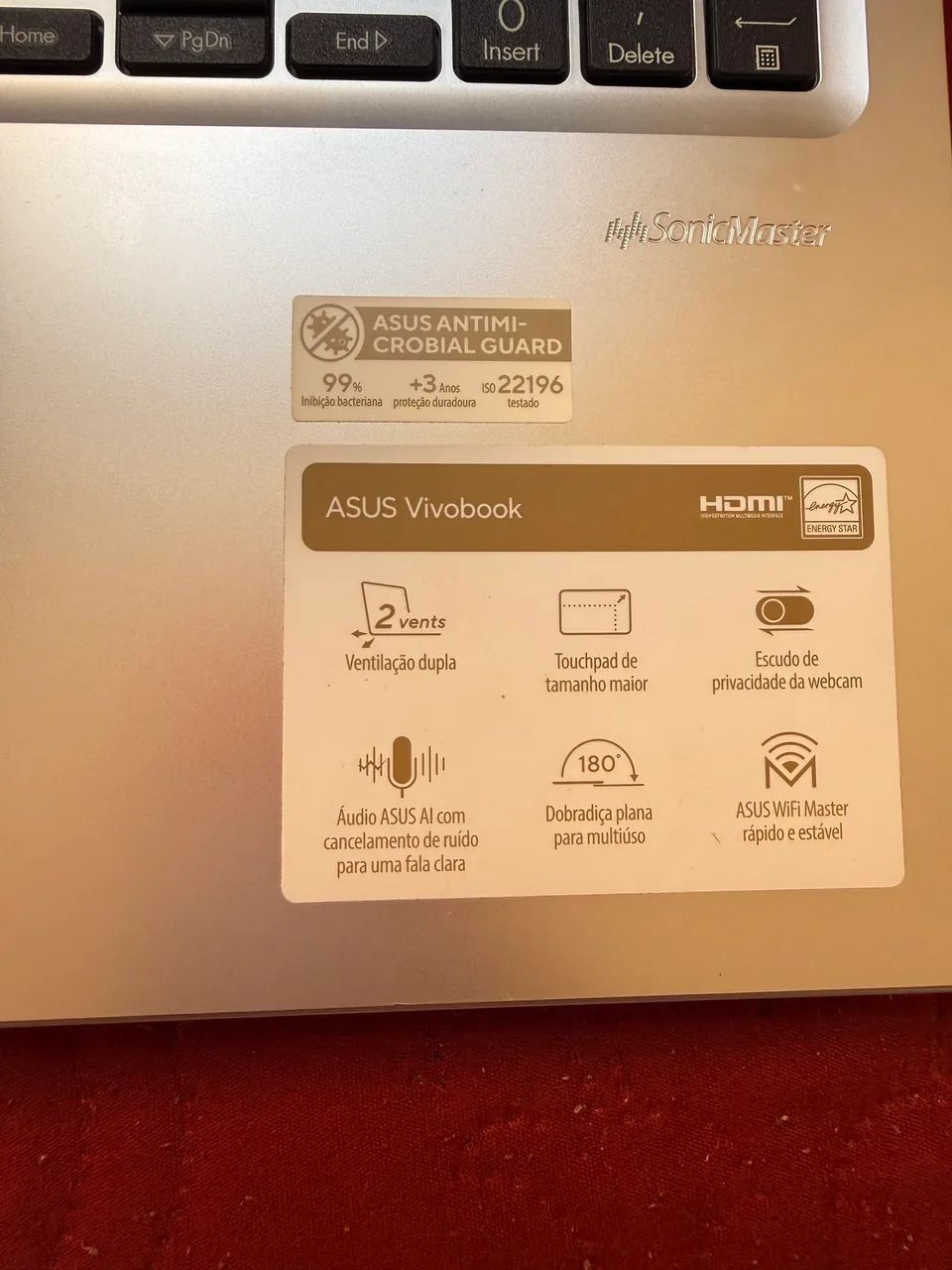 NOTEBOOK ASUS I7 16GBRAM 1TB SSD - Foto 5