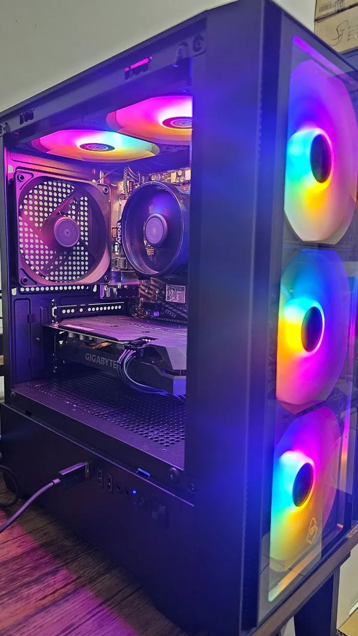 PC gamer GTX 1660 Ryzen 5 3600 16gb RAM - Foto 2