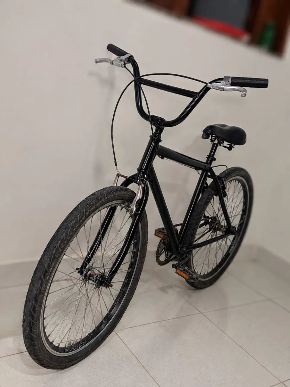 BICICLETA ARO 26 PRETA, TEM CONVERSA NO VALOR. - Foto 3