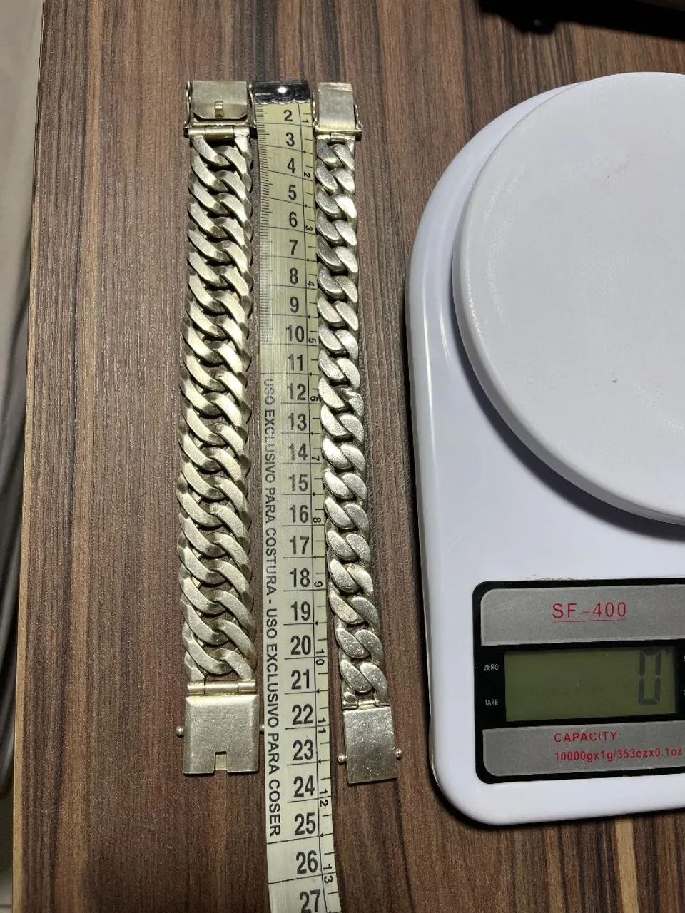 Pulseira de Prata Maciça  - Foto 2