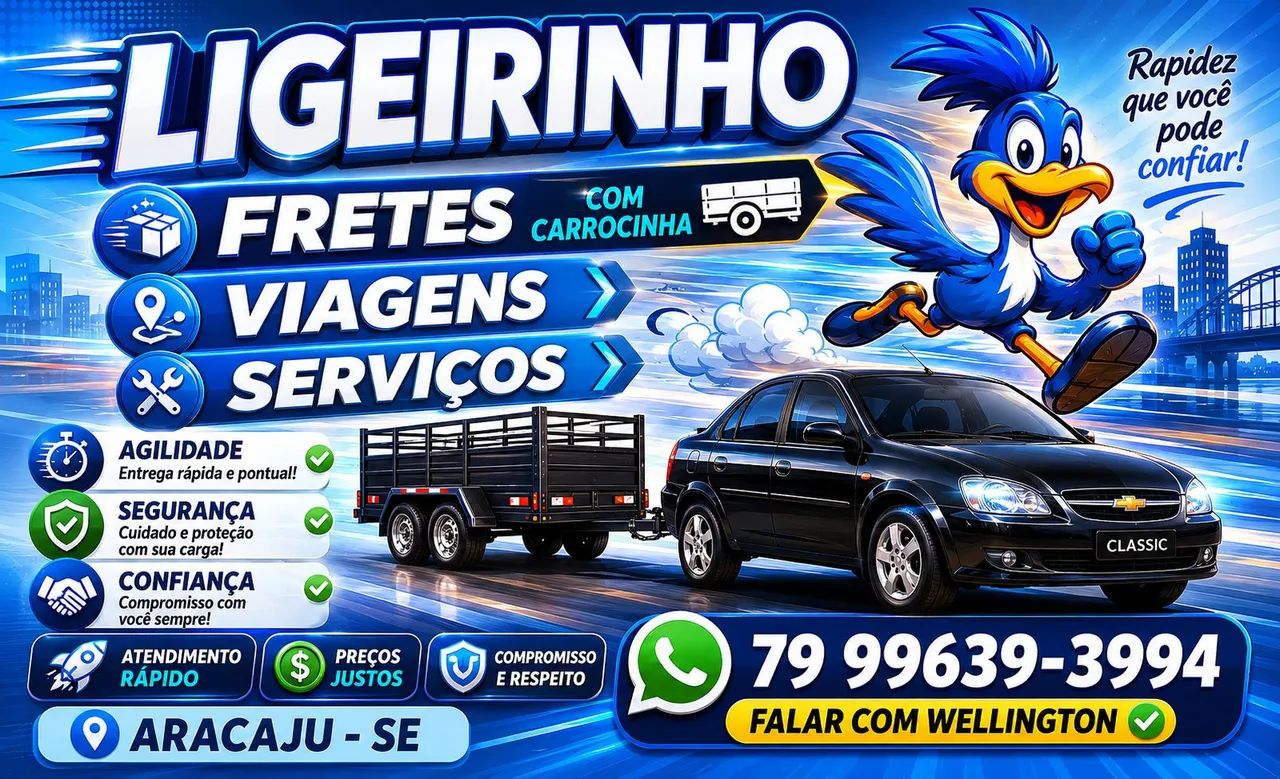Fretes e pequenas mudanças, faça agora se orçamento!