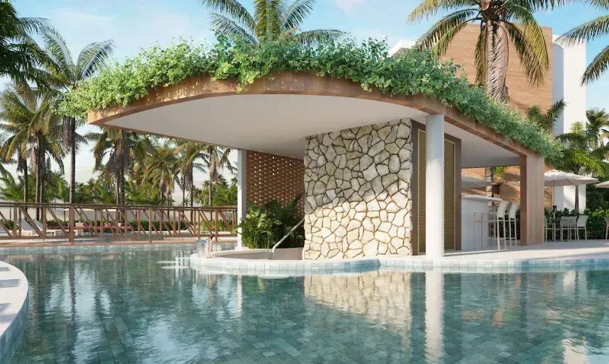 Apartamento com 2 quartos e varanda gourmet na Praia dos Carneiros! - Foto 4