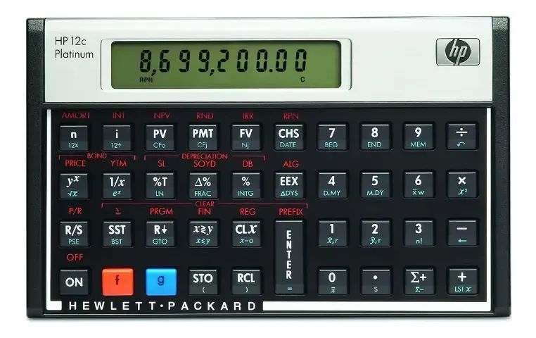 calculadora cientifica hp 12