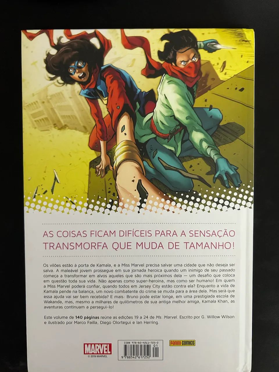 HQ Ms. Marvel Meca Capa Dura - Foto 2