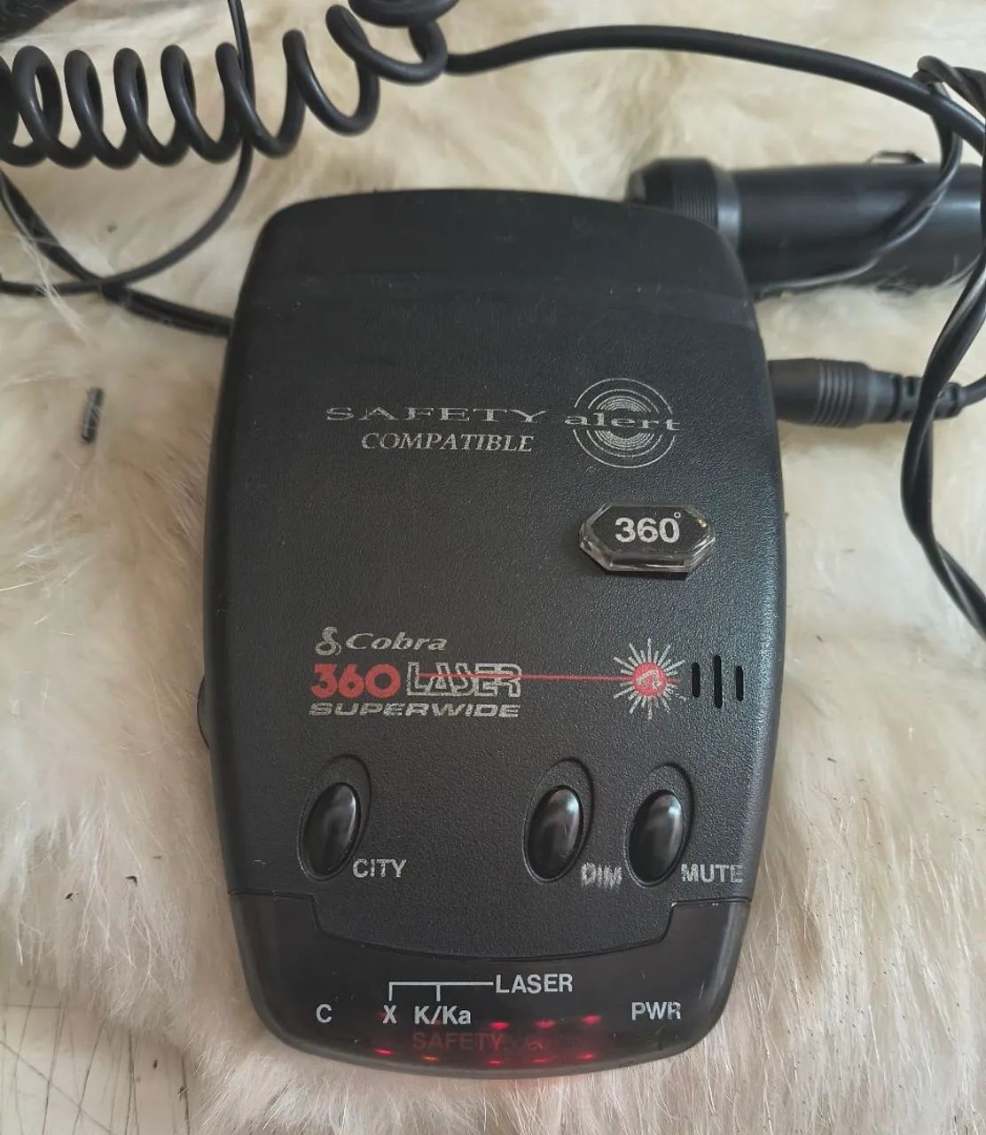 Detector de radar antigo Cobra 360 - Foto 5