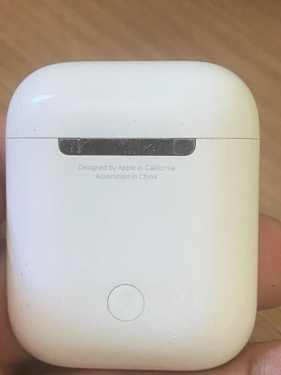 Fone  De Ouvido AirPods Bluetooth Cor Branco Apple 
