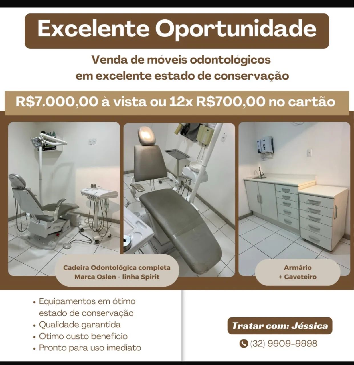 Cadeira odontológica 