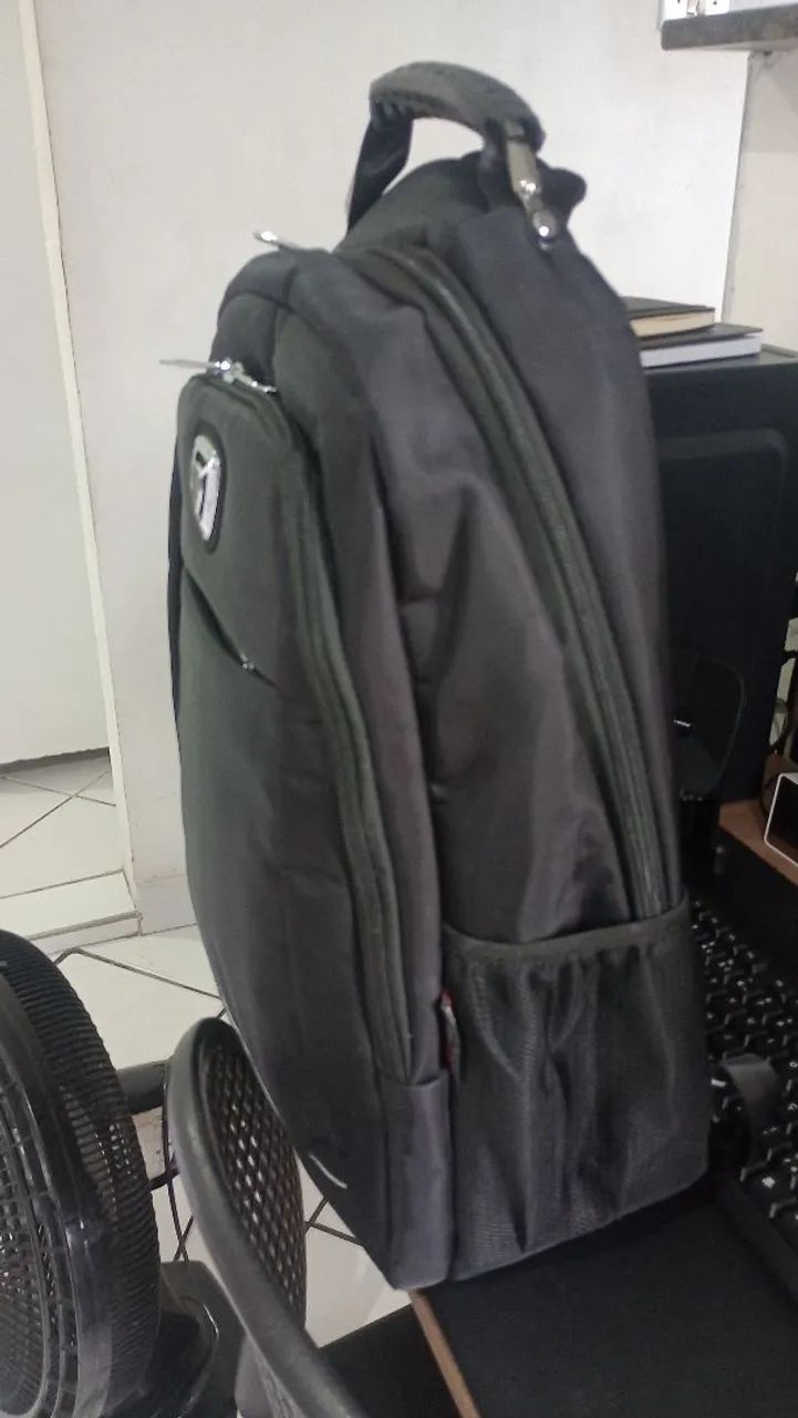 Mochila Preta Adulto Nova - Foto 2