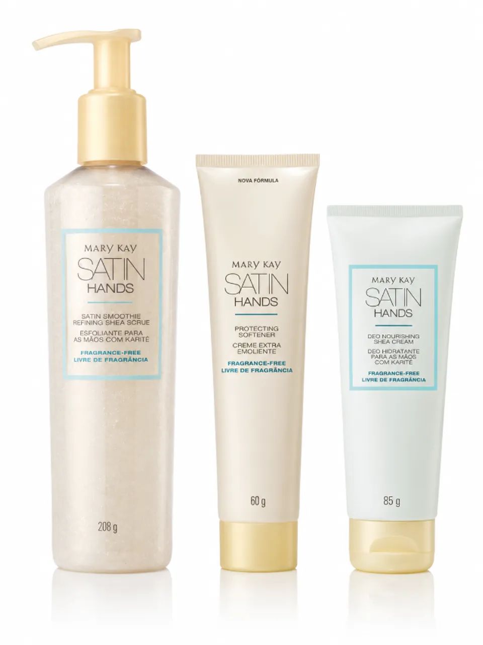 kit mãos de seda Mary kay