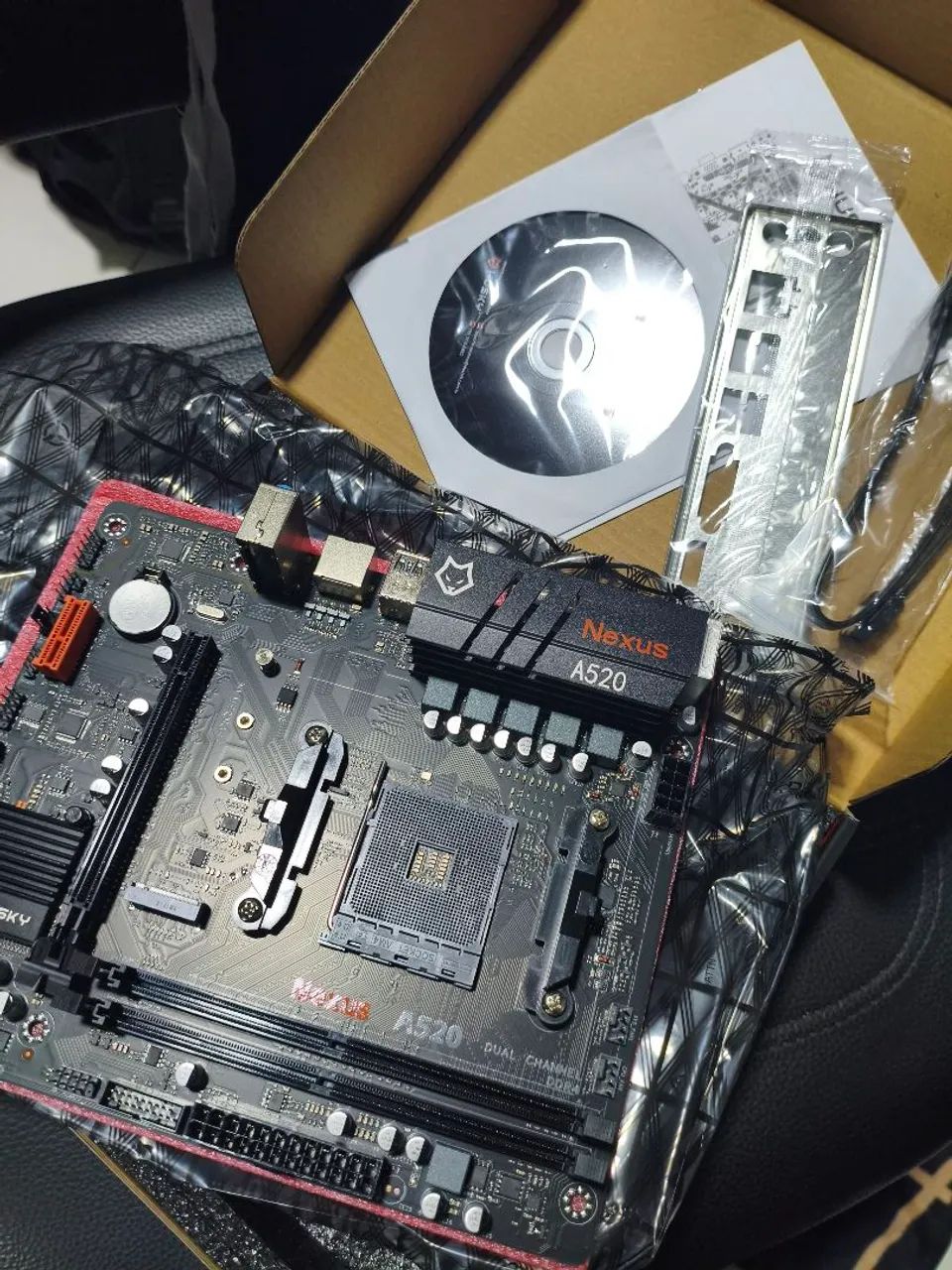 Placa mãe A520M husky, nunca usada. - Foto 3