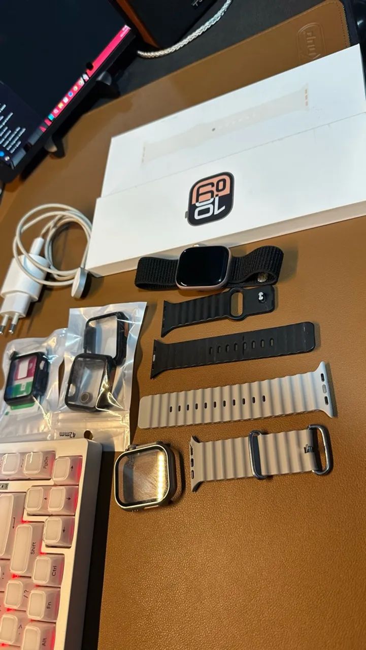 APPLE WATCH SÉRIES 10 - 42 mm - Rosê - Foto 5