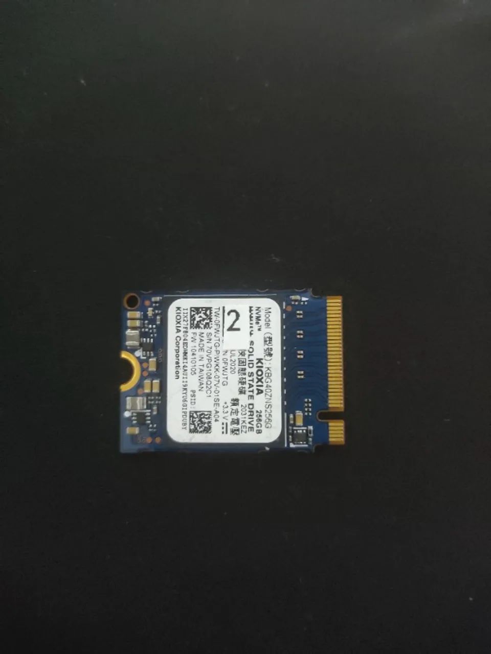 SSD 256GB NVMe M.2 2230 - Upgrade Premium Notebook e Console