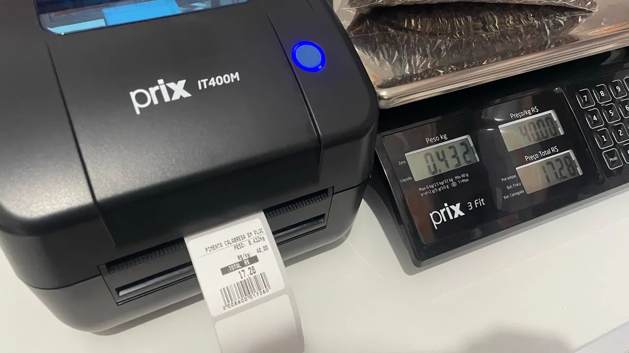 Balança Prix 3Fit com impressora  - Foto 5