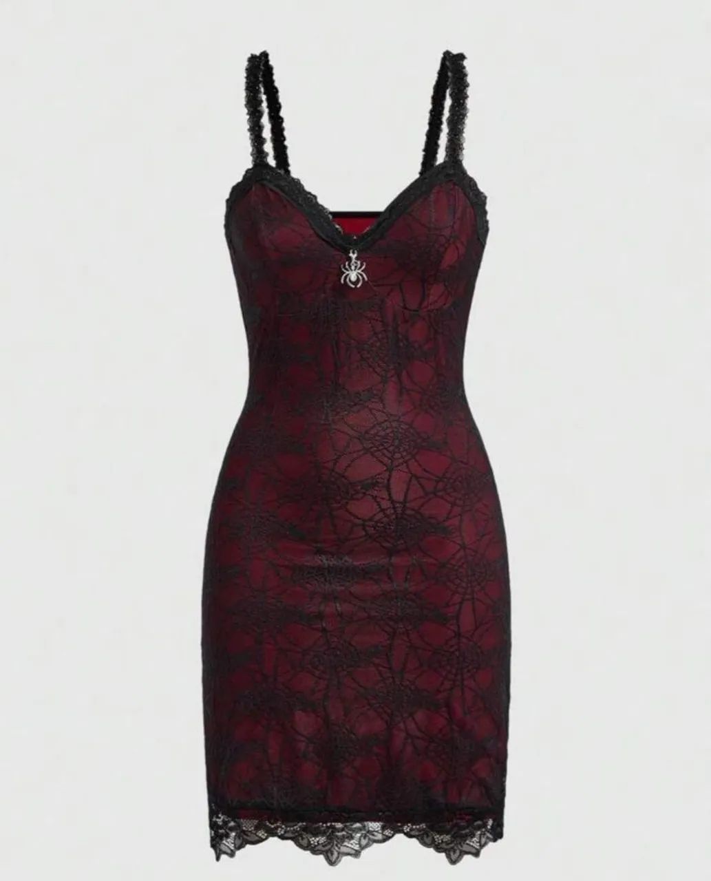 Vestido camisola gótico ROMWE novo - Foto 3