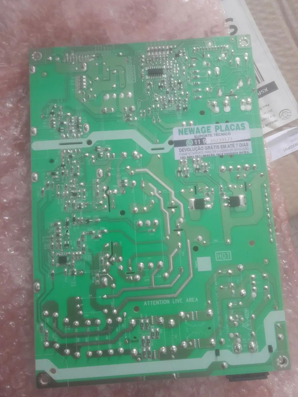 Placa de fonte para TV de 65 Polegadas tcl código 65 p715 65 p8m   estou pedindo 250 - Foto 5