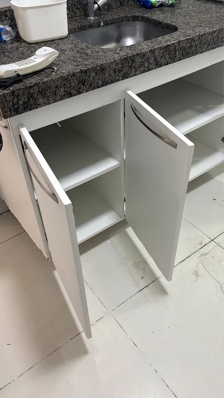 Bancada de granito e Cuba de inox - Foto 3