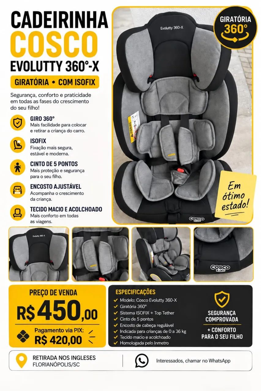Cadeirinha de Carro
