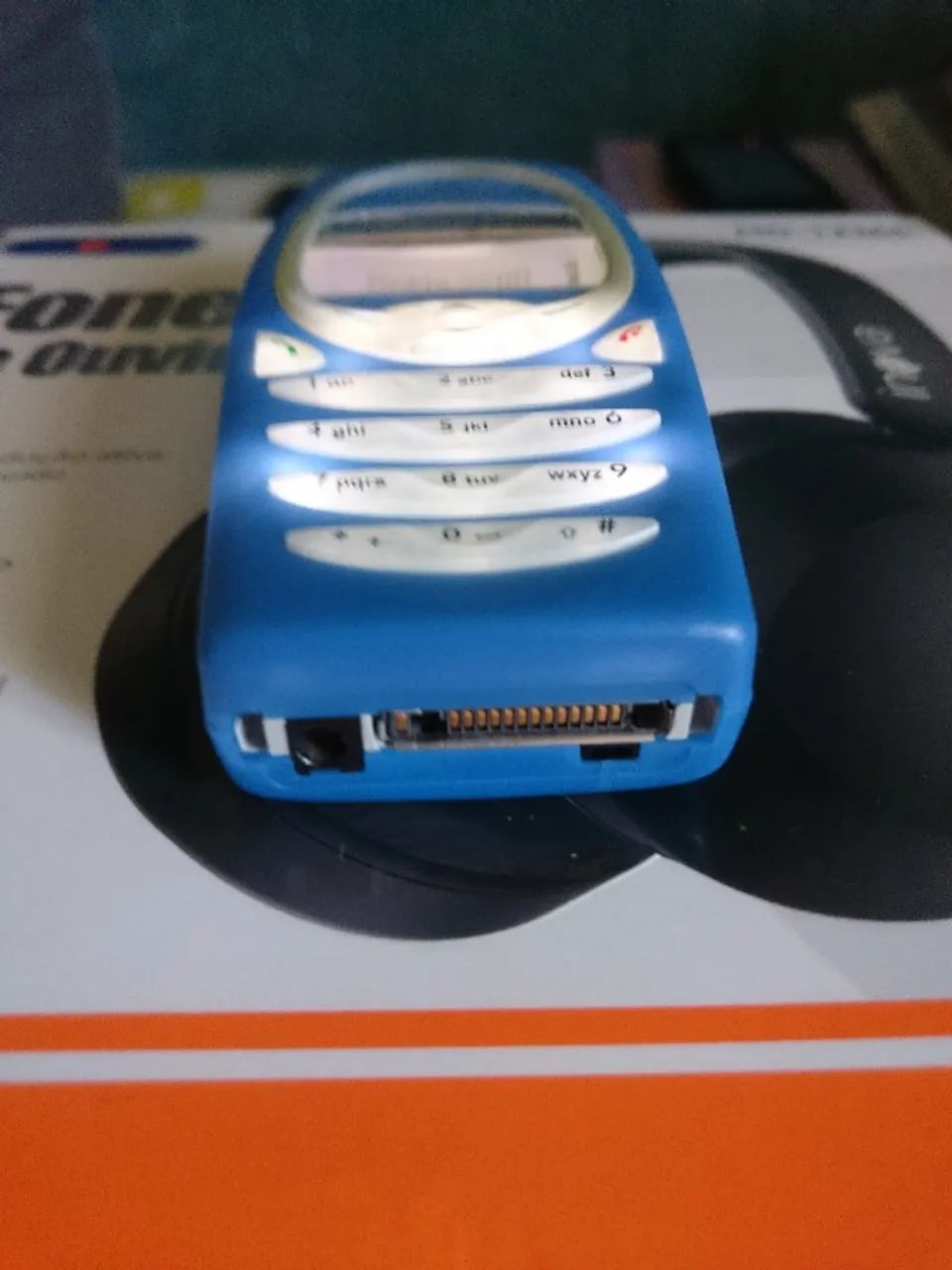 Nokia 2280 (2272) Azul Celeste com caixa original - Foto 5