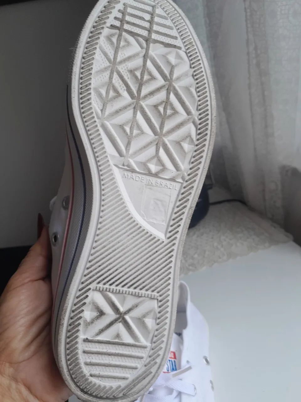 Tênis Allstar Converse Branco  Tam:40 - Foto 5