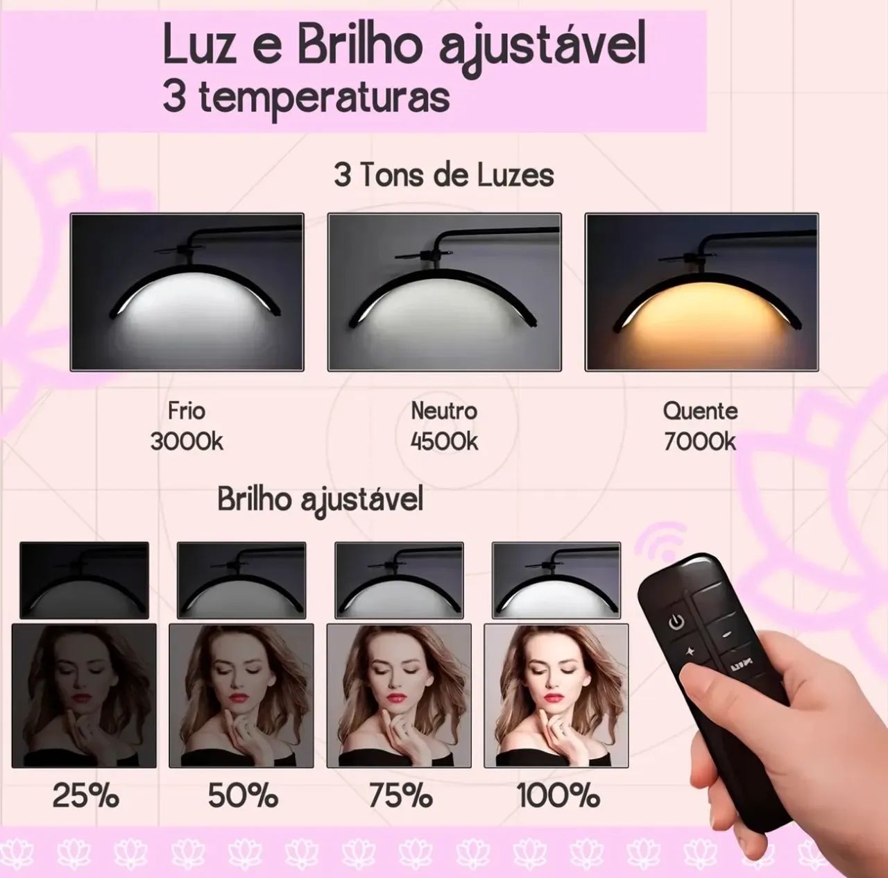 Luminária meia lua  - Foto 2