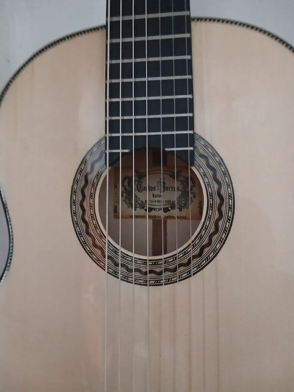 Violao 7 cordas maple luthier  - Foto 6