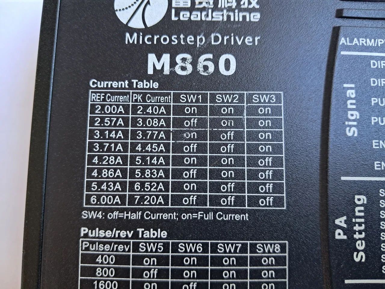 Driver para motor de passo Leadshine M860 - Foto 4