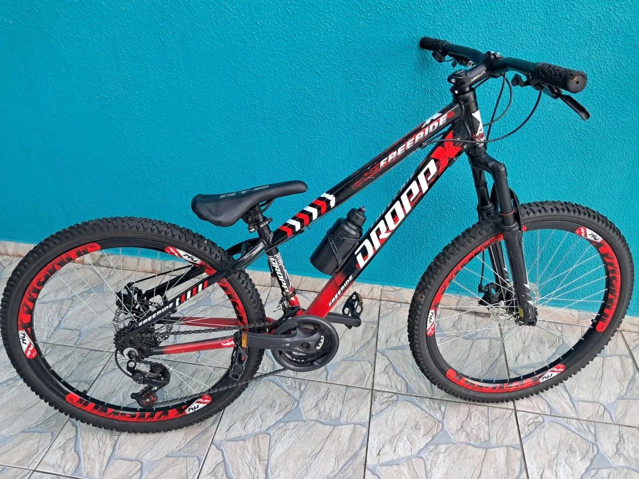 Bicicleta DROPP  Aro 26 Grau Semi Nova  - Foto 4