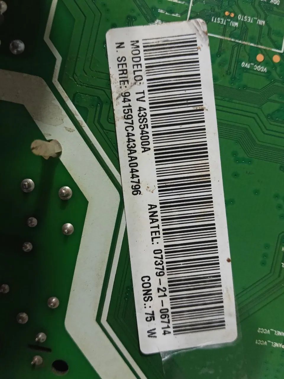 Placa da tv SEMP TCL 43 - Foto 4