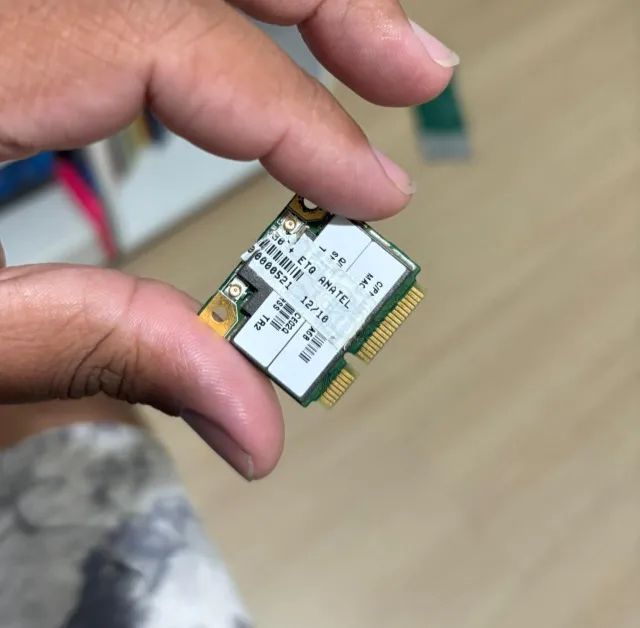 Placa de Rede Wi-Fi + Bluetooth p/ Notebook EM308_R4 Foxconn - Foto 2