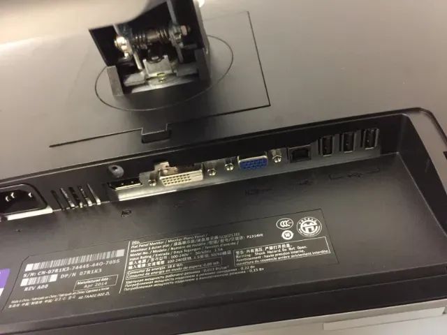 Monitor Dell P 2314H - 23' Polegadas - LED - Widescreen - VGA - DVI - Display Port - BASE  - Foto 4