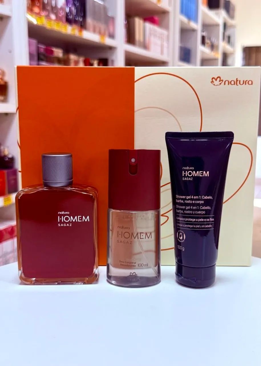KIT PRESENTE MASCULINO- NATURA HOMEM SAGAZ