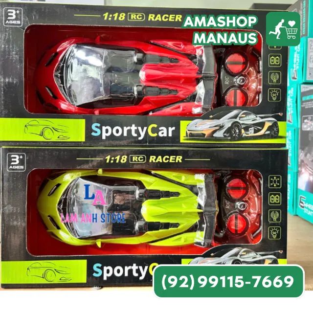 Carrinho Controle Remoto Sporty