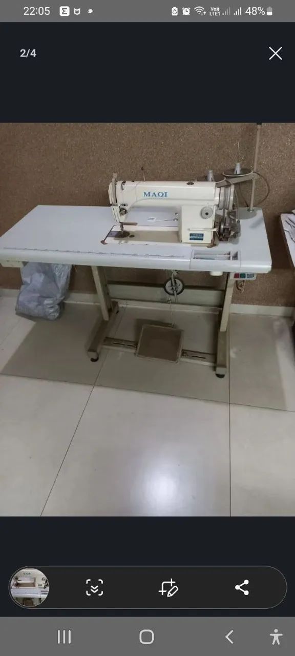 Máquina de costura industrial reta MAQI LS 8900 - Foto 2