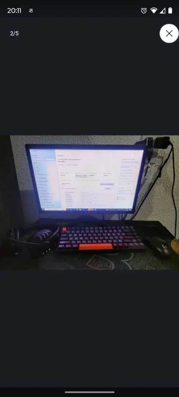 Vendo Pc Completo AMD Ryzen 5 4600g