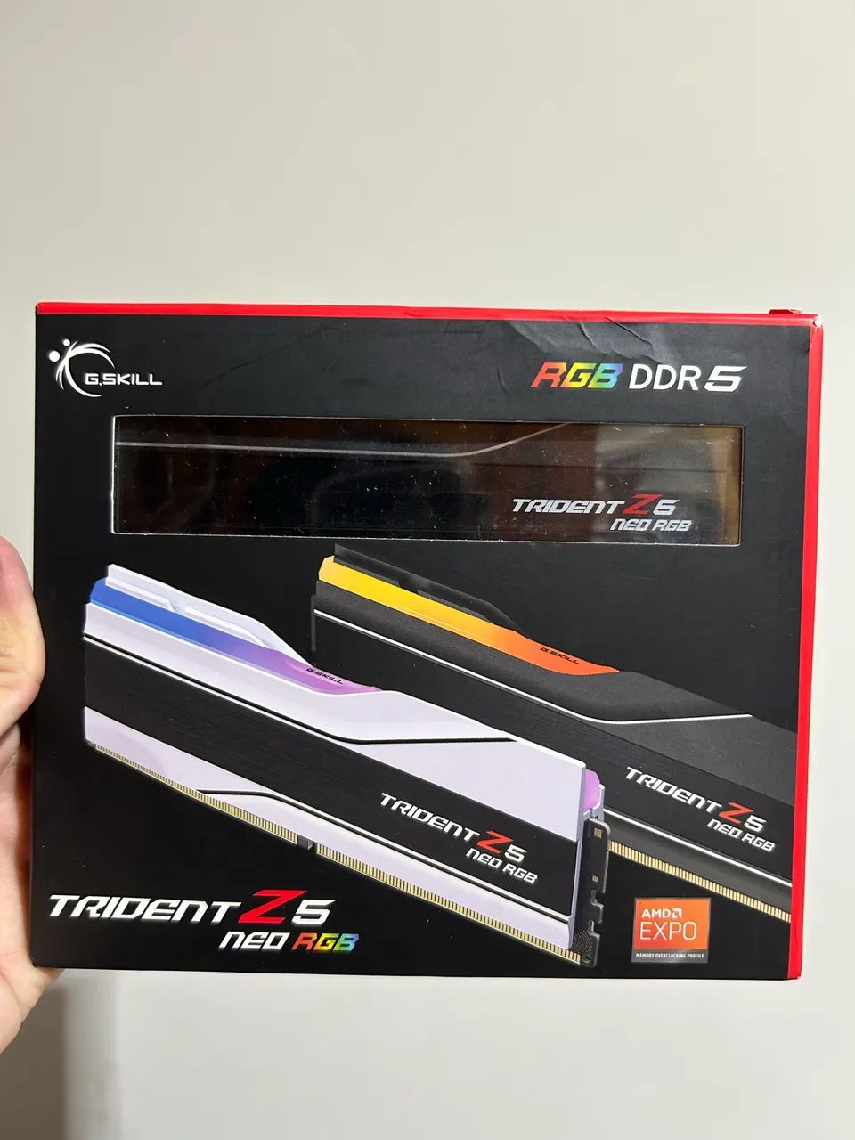 Memória ram ddr5 6000mhz cl30