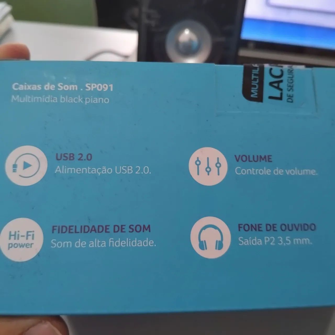 Caixa de som 8w RMS - Foto 3
