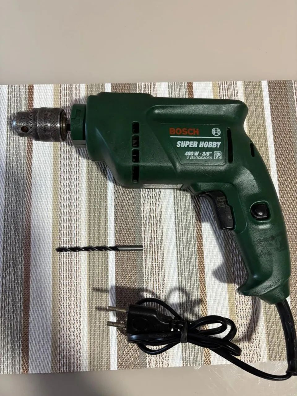 Furadeira de Impacto Bosch Super Hobby 400W 127V ( PARA SAIR HOJE ) - Foto 2