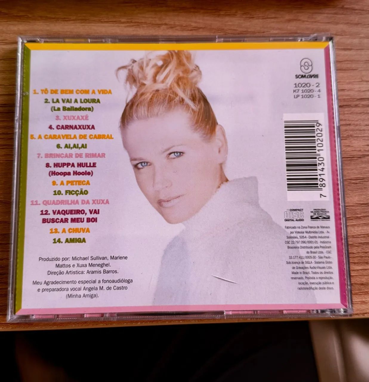 CD Xuxa - Tô de bem com a vida 1996 novo - Foto 4