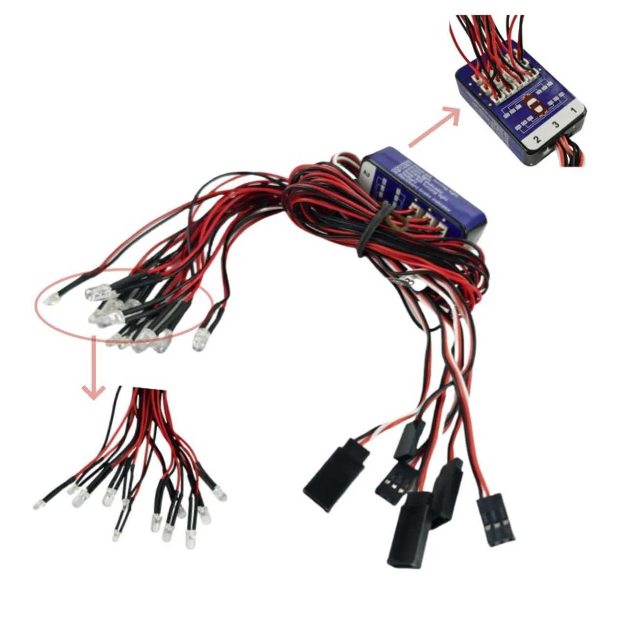 Kit luzes automodelo  - Foto 2