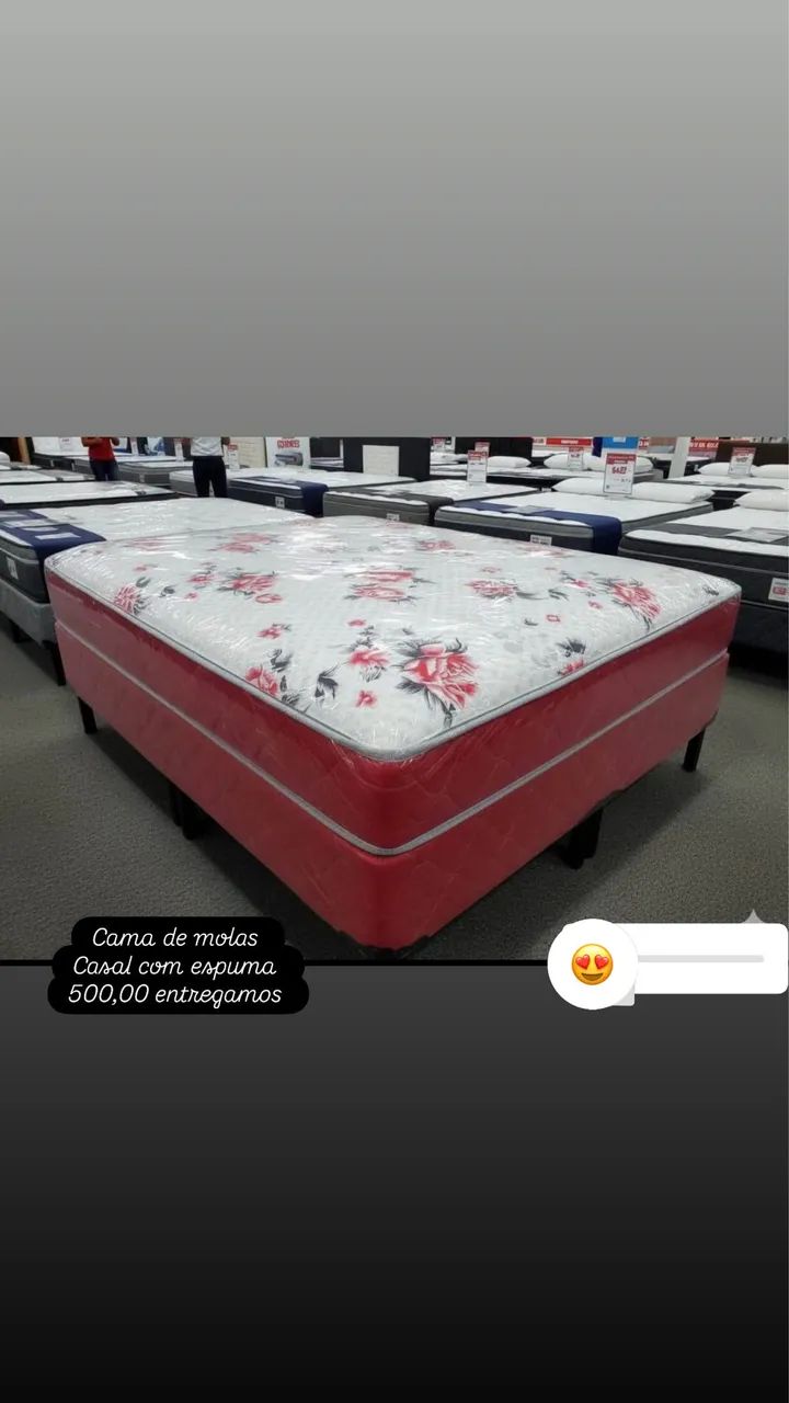 CAMA DE MOLAS 500 @@@""  entrega grátis 